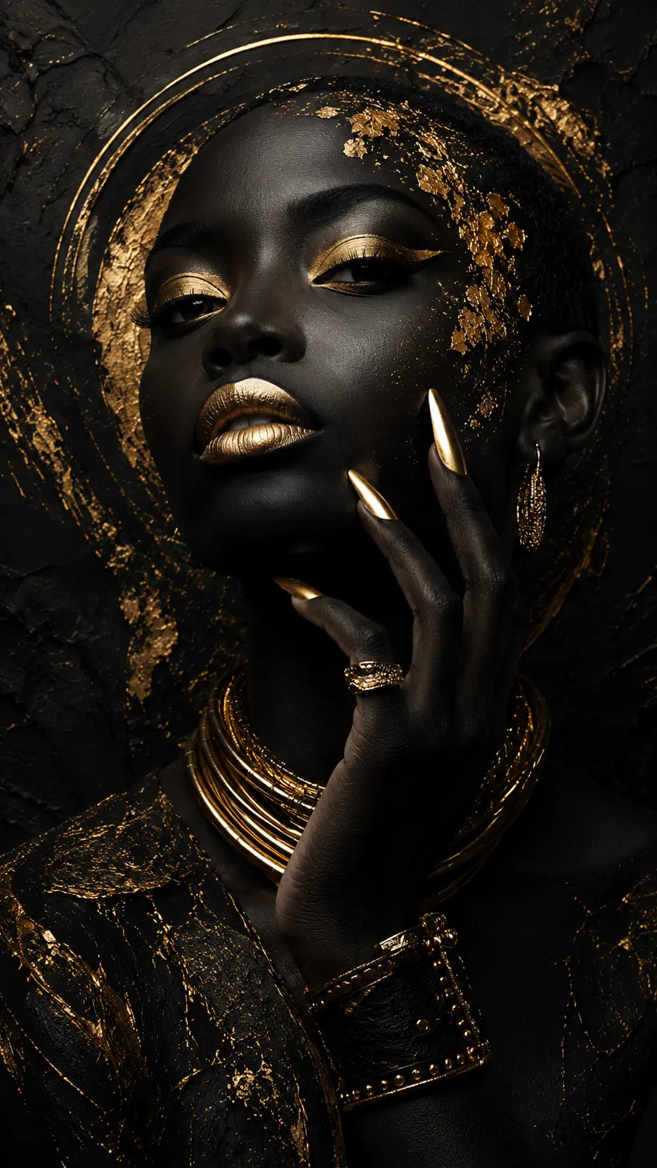 The Inheritance — African Woman artwork by RORISPRINTS