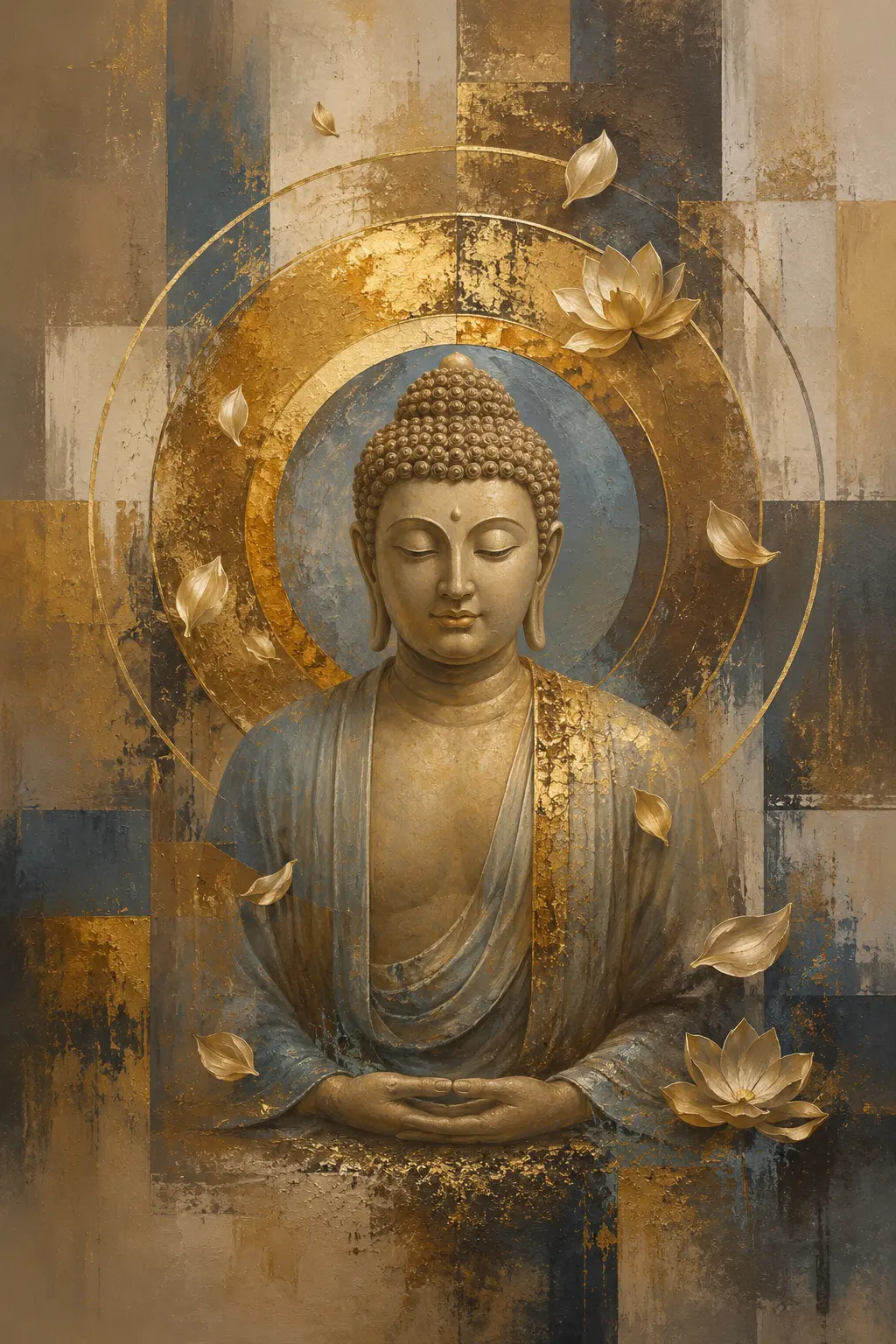 Lotus Memory — Buddha & Divinities artwork by RORISPRINTS
