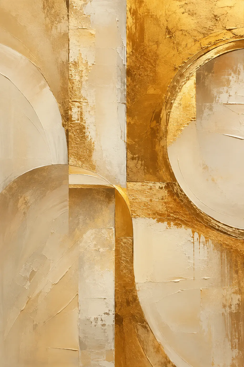Golden Archive — Luxury Abstracts artwork by RORISPRINTS